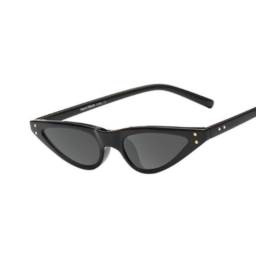 Women Retro Windproof Cat Eye Frame Sunglasses
