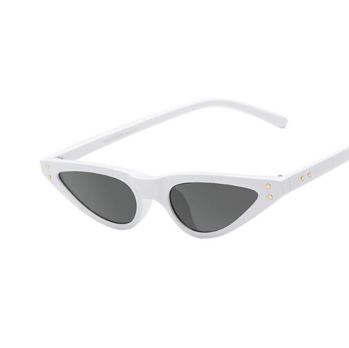 Women Retro Windproof Cat Eye Frame Sunglasses