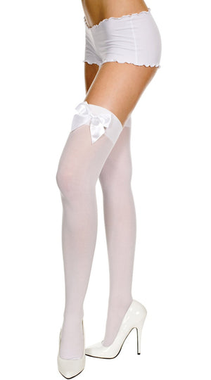 High Stockings With Bows